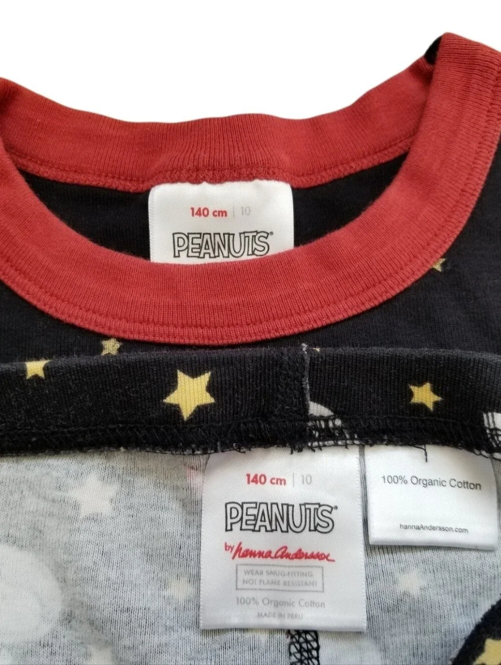 Hanna Andersson Snoopy Space Pajama Set